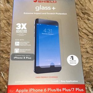 ZAGG invisible shield iPhone scratch protection